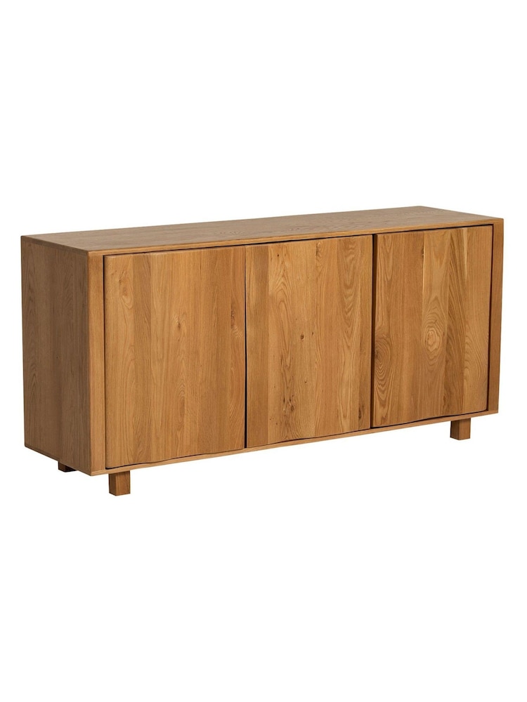 Barker and Stonehouse Brown Ludwick 3 Door Oak Sideboard - Image 2 of 6