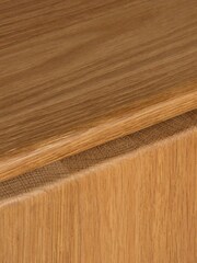 Barker and Stonehouse Brown Ludwick 3 Door Oak Sideboard - Image 6 of 6