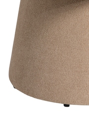 Barker and Stonehouse Ivory Carmen Fabric Swivel Armchair - Image 5 of 6