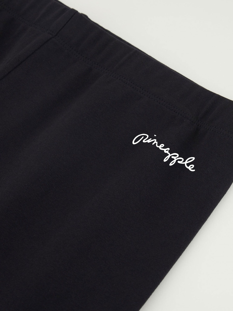 Pineapple Black Girls Jersey Hotpant Shorts 2 Pack - Image 2 of 6
