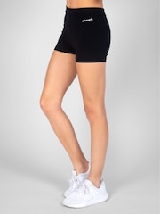 Pineapple Black Girls Jersey Hotpant Shorts 2 Pack - Image 3 of 6