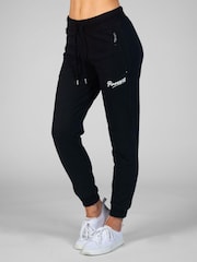 Pineapple Black Petite Skinny Zip Joggers - Image 1 of 5