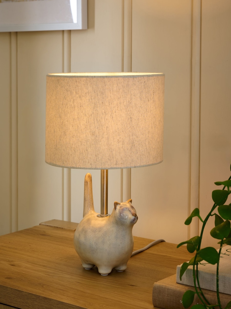 Grey Chester Table Lamp - Image 1 of 5 Grey Chester Table Lamp - Image 1 of 5