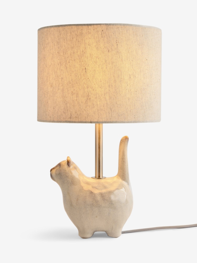 Grey Chester Table Lamp - Image 5 of 5 Grey Chester Table Lamp - Image 5 of 5