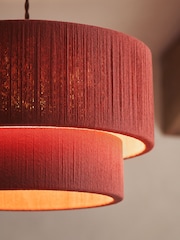 Red Yale Large Easy Fit Shade Easy Fit Light Shade - Image 3 of 4
