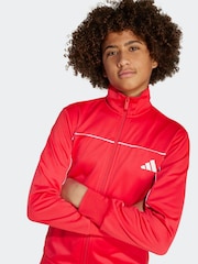 adidas Red Kids Tricot Colour Pop Tracksuit - Image 4 of 5