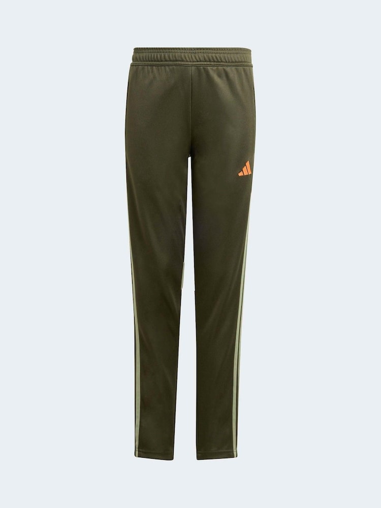 adidas Green Tiro 25 Essentials Kids Tracksuit - Image 8 of 8