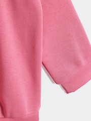 adidas Originals Pink Trefoil Sweatshirt and Joggers Set Infant Kids - Image 5 of 7
