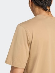 adidas Originals Brown Trefoil Essentials T-Shirt - Image 5 of 6