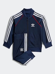 adidas Originals Blue Light Adicolor SST Tracksuit Infant Kids - Image 1 of 7