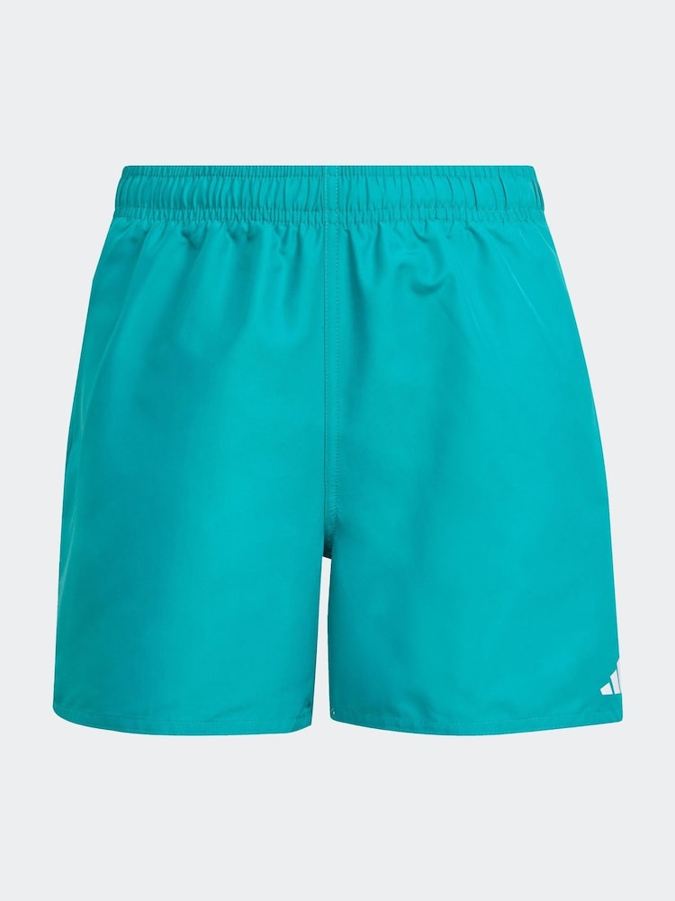 adidas Green Swim Shorts Kids - Image 1 of 5