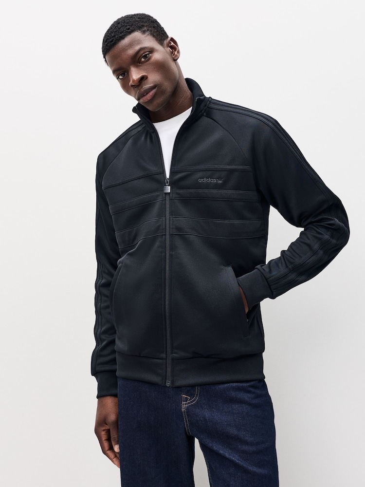 adidas Originals Black The First Track Jackets - Image 1 of 6