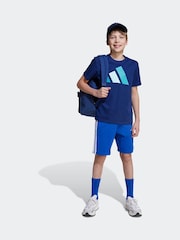 adidas Blue Essentials T-Shirt Kids - Image 3 of 5