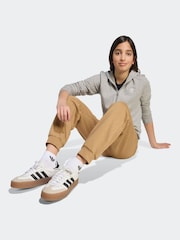 adidas Originals Grey Full-Zip Hoodie Kids - Image 5 of 6