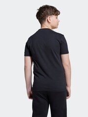 adidas Black Essentials Kids T-Shirt - Image 2 of 5
