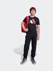adidas Black Essentials Kids T-Shirt - Image 3 of 5