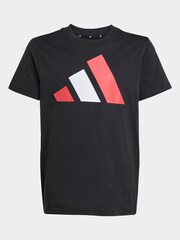 adidas Black Essentials Kids T-Shirt - Image 5 of 5