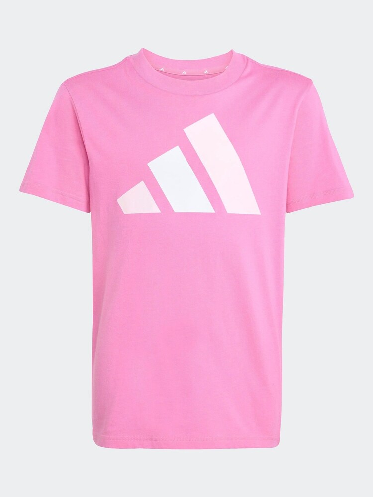 adidas Pink Essentials T-Shirt Kids - Image 6 of 6