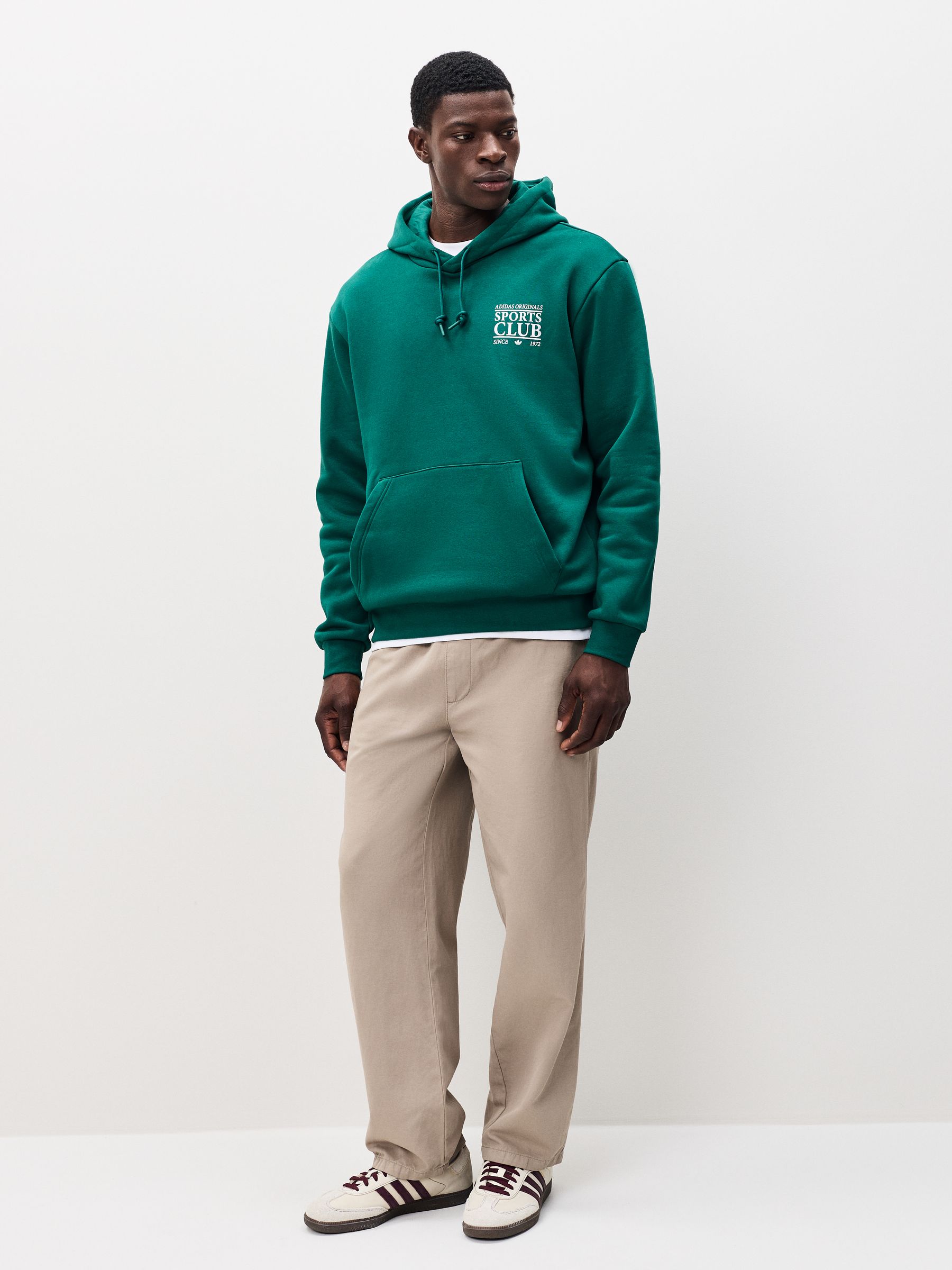 Buy adidas Originals Green Graphic Hoodie from Next USA