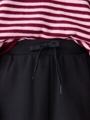 adidas Originals Black Wide Leg Kids Joggers - Image 5 of 6