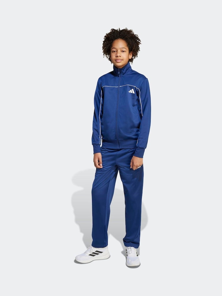adidas Blue Kids Tricot Colour Pop Tracksuit - Image 1 of 8