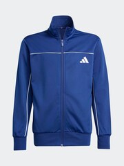 adidas Blue Kids Tricot Colour Pop Tracksuit - Image 7 of 8