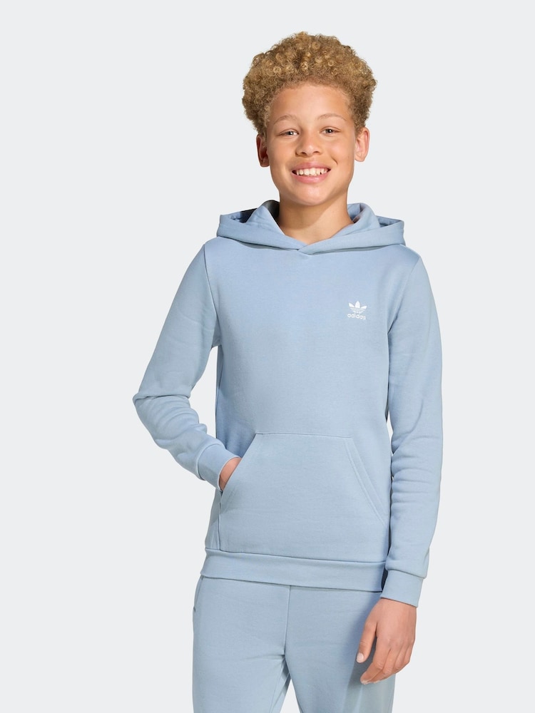 adidas Originals Blue Kids Hoodie - Image 1 of 6 adidas Originals Blue Kids Hoodie - Image 1 of 6