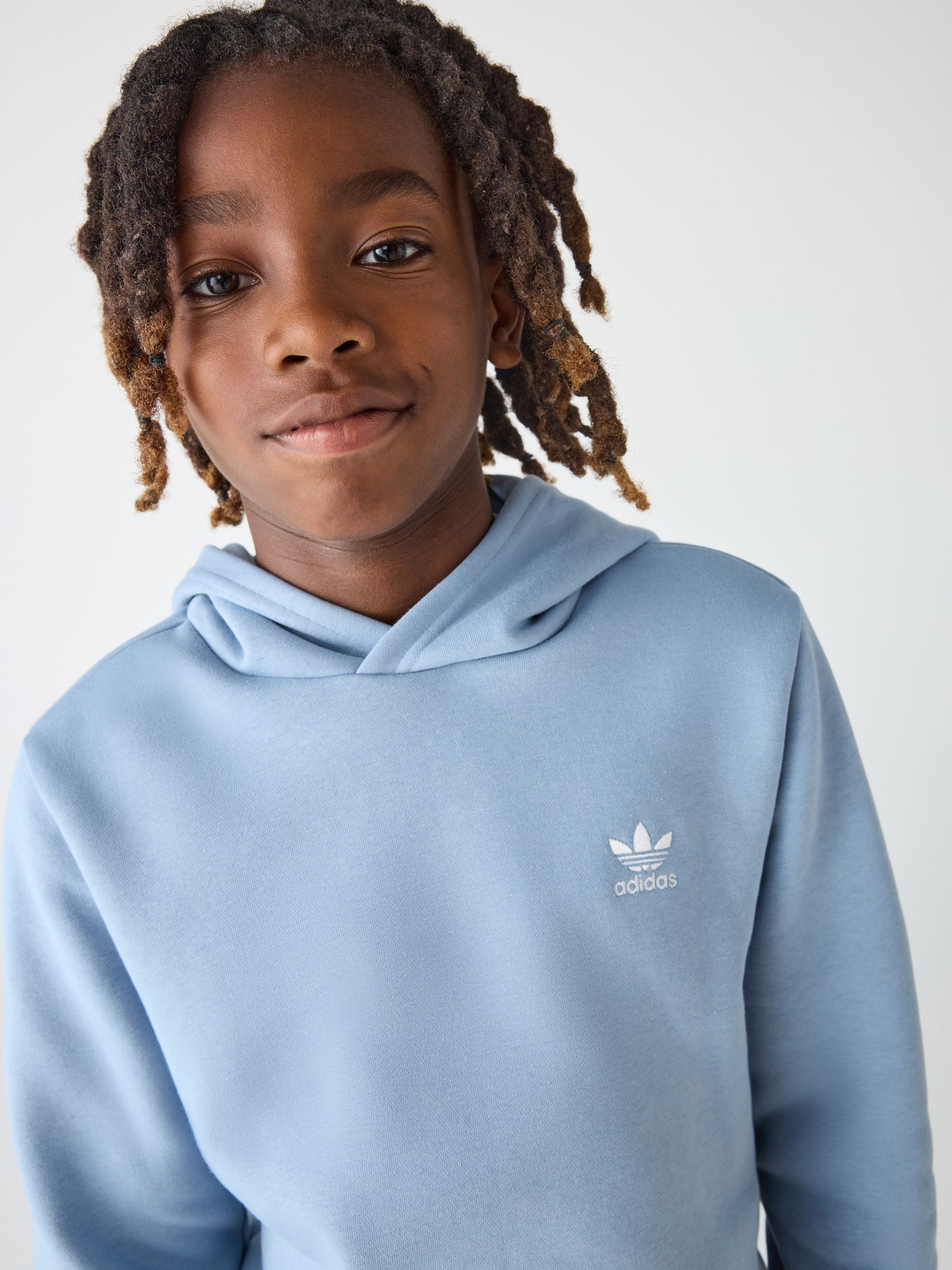 Next：日本 ブルー - adidas Originals キッズ パーカー from