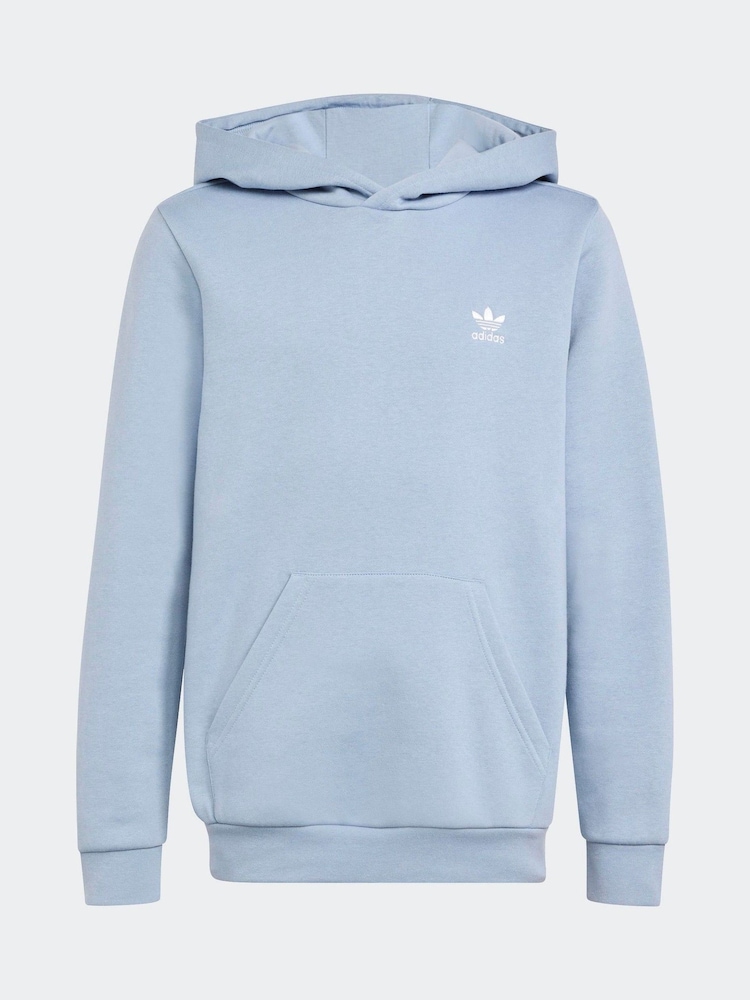 adidas Originals Blue Kids Hoodie - Image 6 of 6 adidas Originals Blue Kids Hoodie - Image 6 of 6