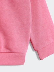 adidas Originals Pink Loose Sweatshirt and Flared Leggings Set - Image 5 of 7
