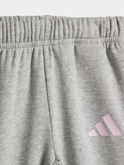 adidas Pink Essentials Sweatshirt and Joggers Infant Kids - Image 5 of 7