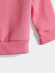 adidas Pink Essentials Sweatshirt and Joggers Infant Kids - Image 7 of 7