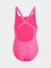 adidas Pink V-back Swimsuit Kids - Image 2 of 5
