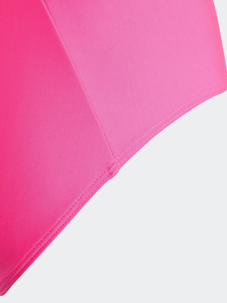 adidas Pink V-back Swimsuit Kids - Image 5 of 5