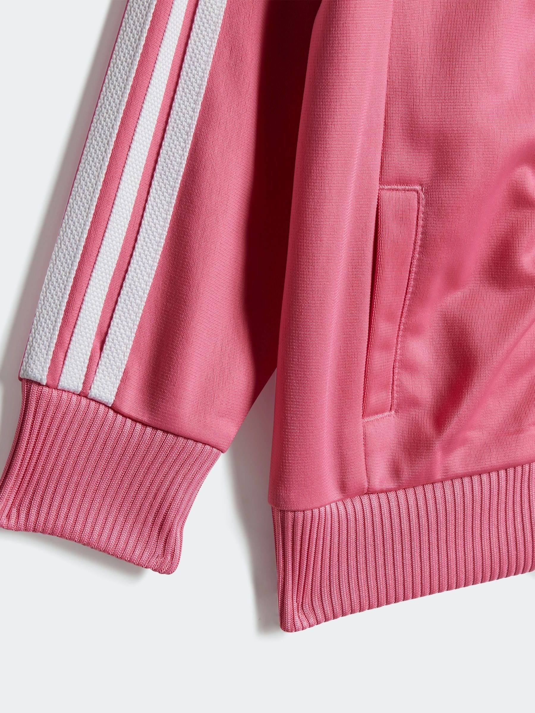 Buy adidas Originals Pink Adicolor SST Infant Kids Tracksuit from