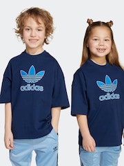 adidas Originals Blue Trefoil T-Shirt Little Kids - Image 1 of 6