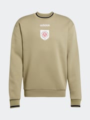 adidas Originals Green Badge Crewneck Sweatshirt - Image 1 of 1