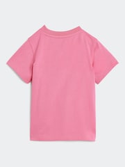 adidas Originals Pink Trefoil T-Shirt Infant Kids - Image 2 of 5