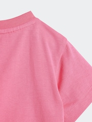 adidas Originals Pink Trefoil T-Shirt Infant Kids - Image 3 of 5