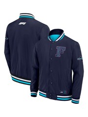 Fanatics Blue F1 Formula 1 Neon Nights Sateen Jacket - Image 1 of 3