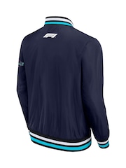 Fanatics Blue F1 Formula 1 Neon Nights Sateen Jacket - Image 3 of 3