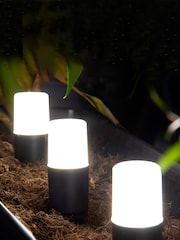 BHS Black Lapin 4 x 3w LED Path Finder Outdoor Light - Image 2 of 4