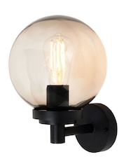 BHS Black Gaki Globe Outdoor Wall Light - Image 6 of 7