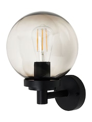 BHS Black Gaki Globe Outdoor Wall Light - Image 7 of 7