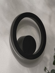 BHS Black Eclipse 12w LED Outdoor Wall Light - Image 2 of 7