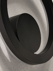 BHS Black Eclipse 12w LED Outdoor Wall Light - Image 3 of 7