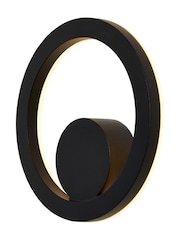 BHS Black Eclipse 12w LED Outdoor Wall Light - Image 5 of 7