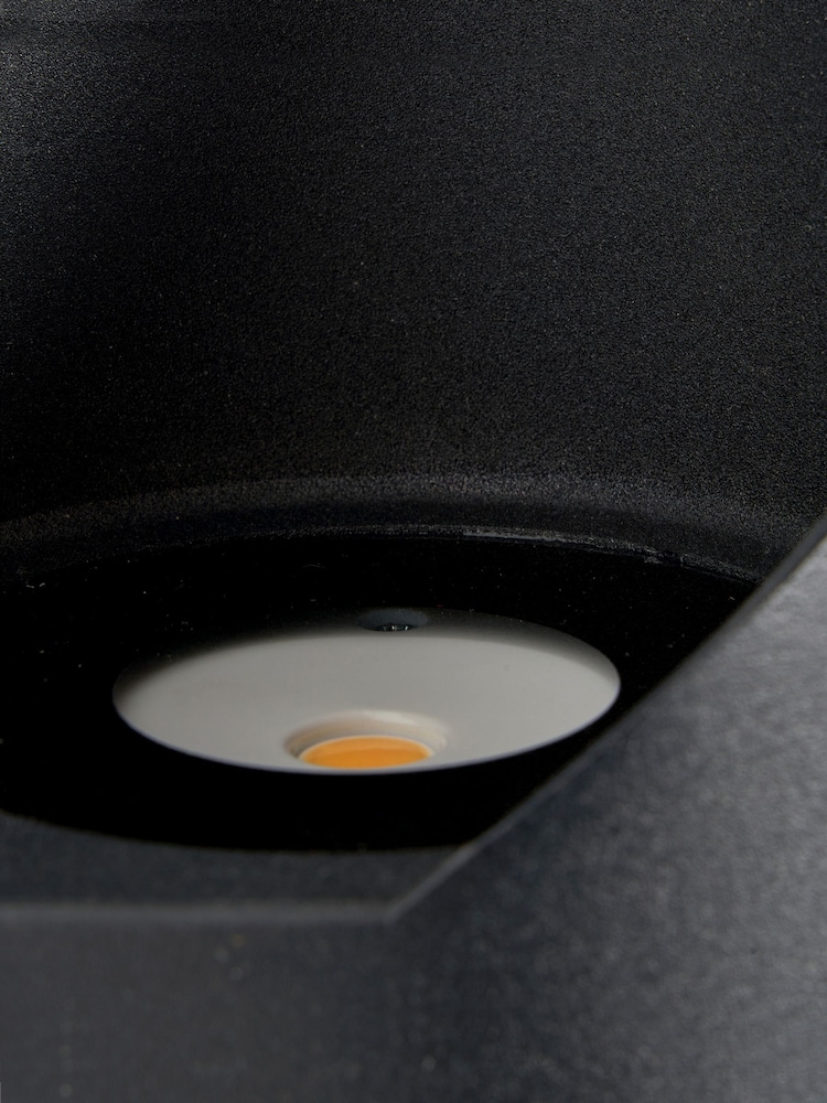 BHS Black Bude 10w LED Coil Outdoor Wall Light - Image 7 of 7