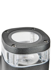 BHS Black Eos 2lt Up and Down Outdoor Wall Light GU10 IP54 - Image 3 of 6