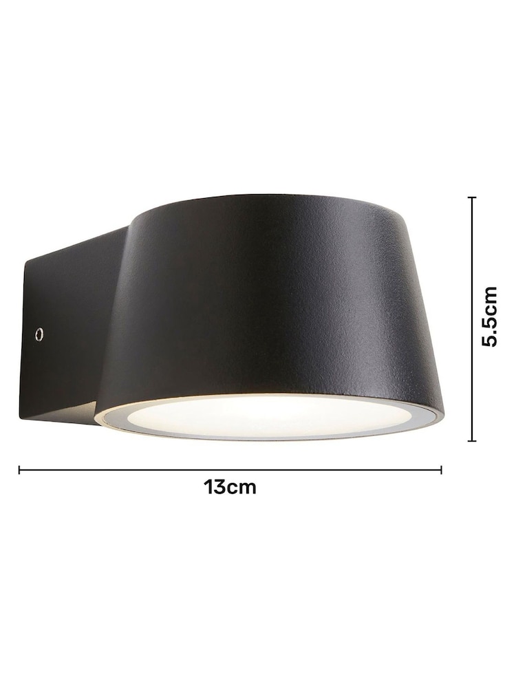 BHS Black Reims 5w LED Outdoor Wall Light - Image 6 of 6